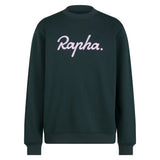 Felpa Rapha Heavyweight Logo - Verde Rapha