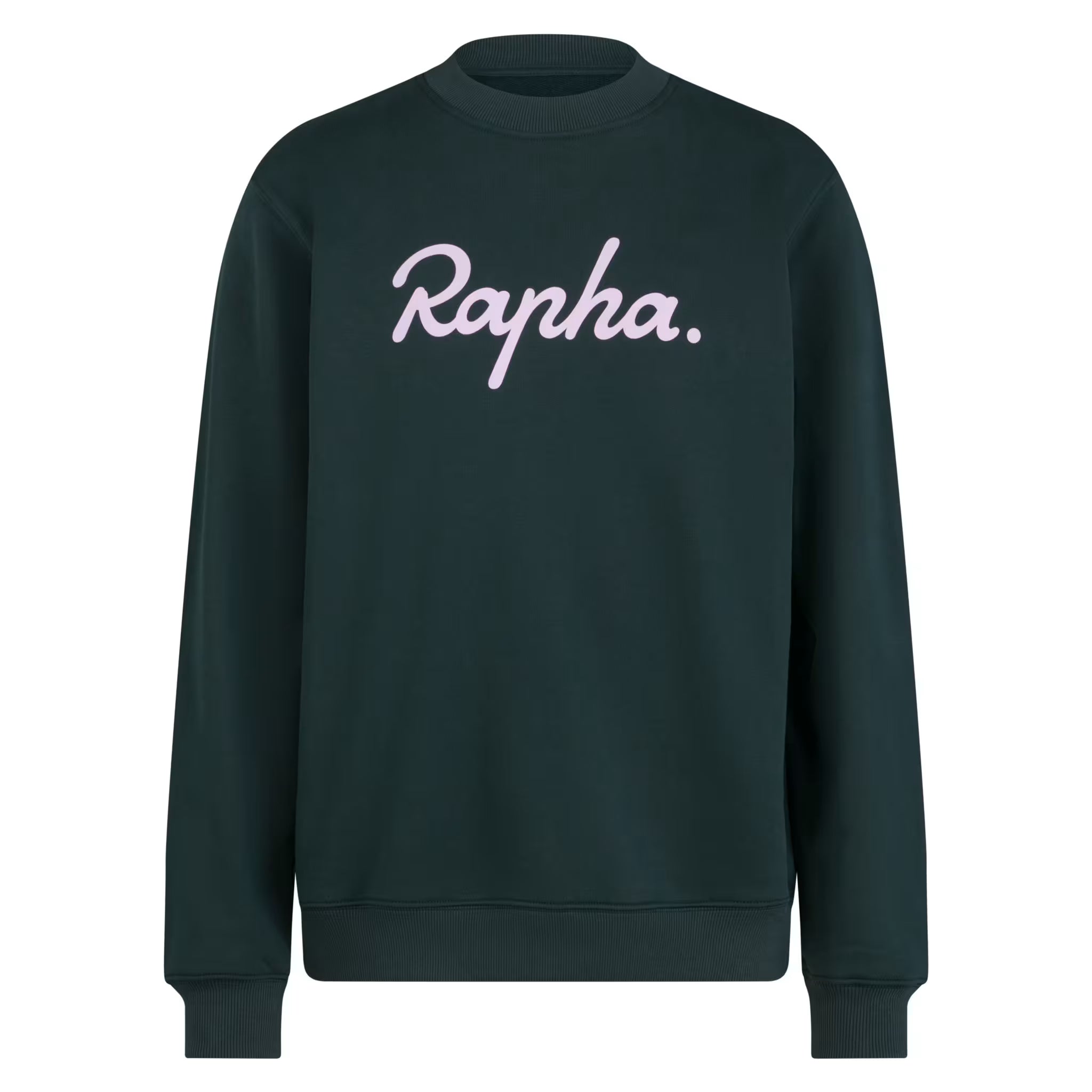 Felpa Rapha Heavyweight Logo - Verde Rapha