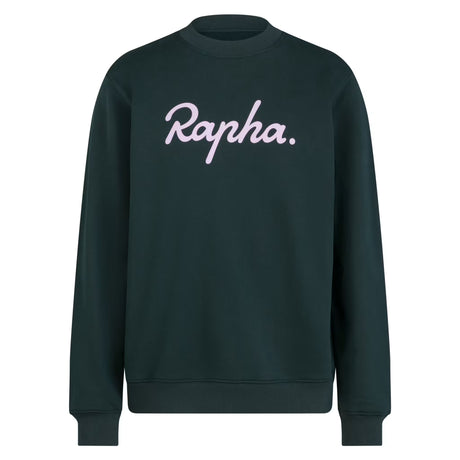 Sudadera Rapha Heavyweight Logo - Verde
