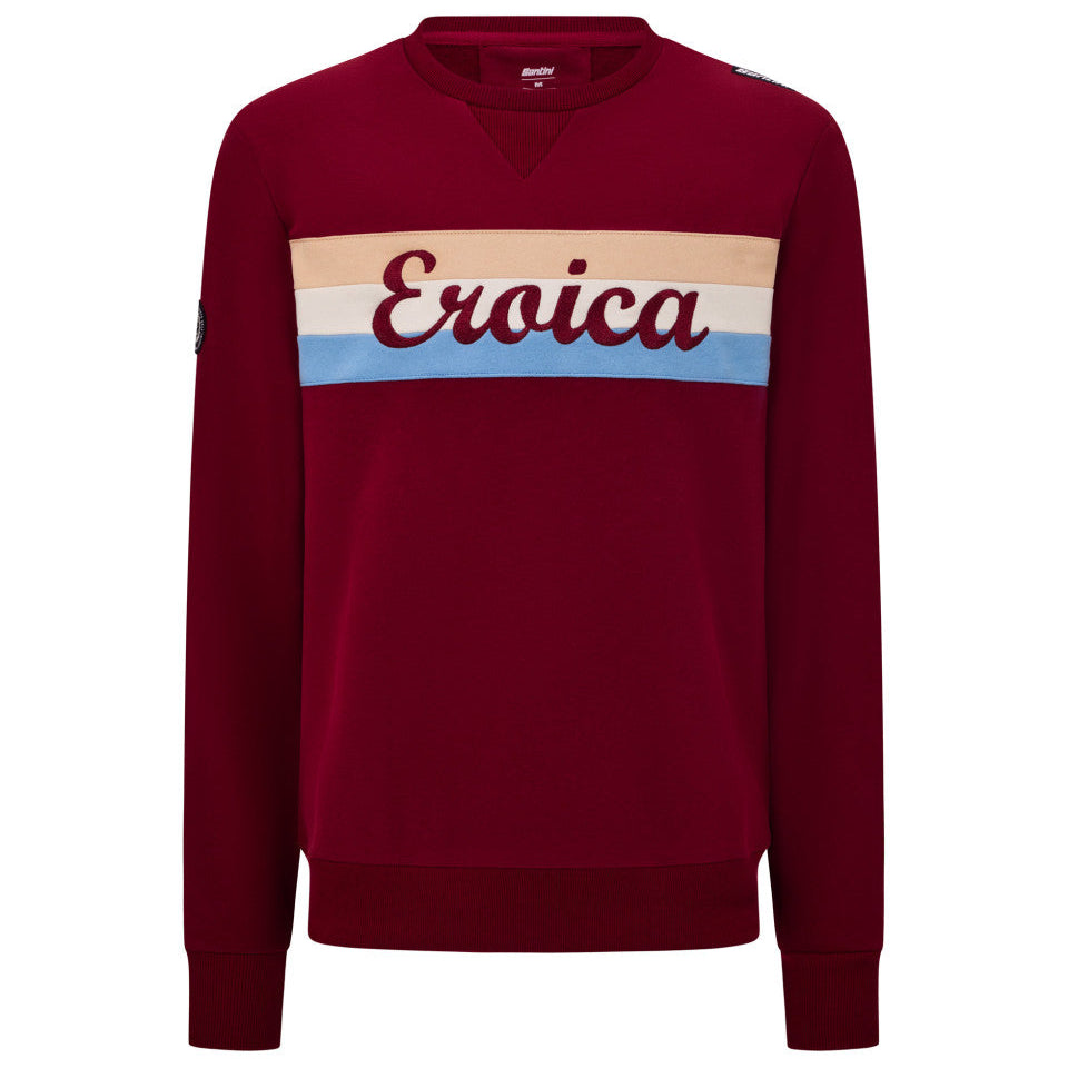 Sudadera Santini Eroica Timo - Bordeaux