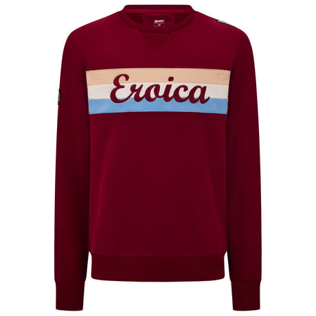 Felpa Santini Eroica Timo - Bordeaux Santini