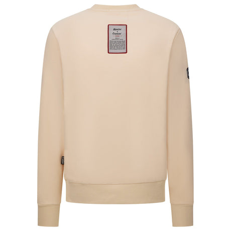 Felpa Santini Eroica Valle girocollo - Beige Santini