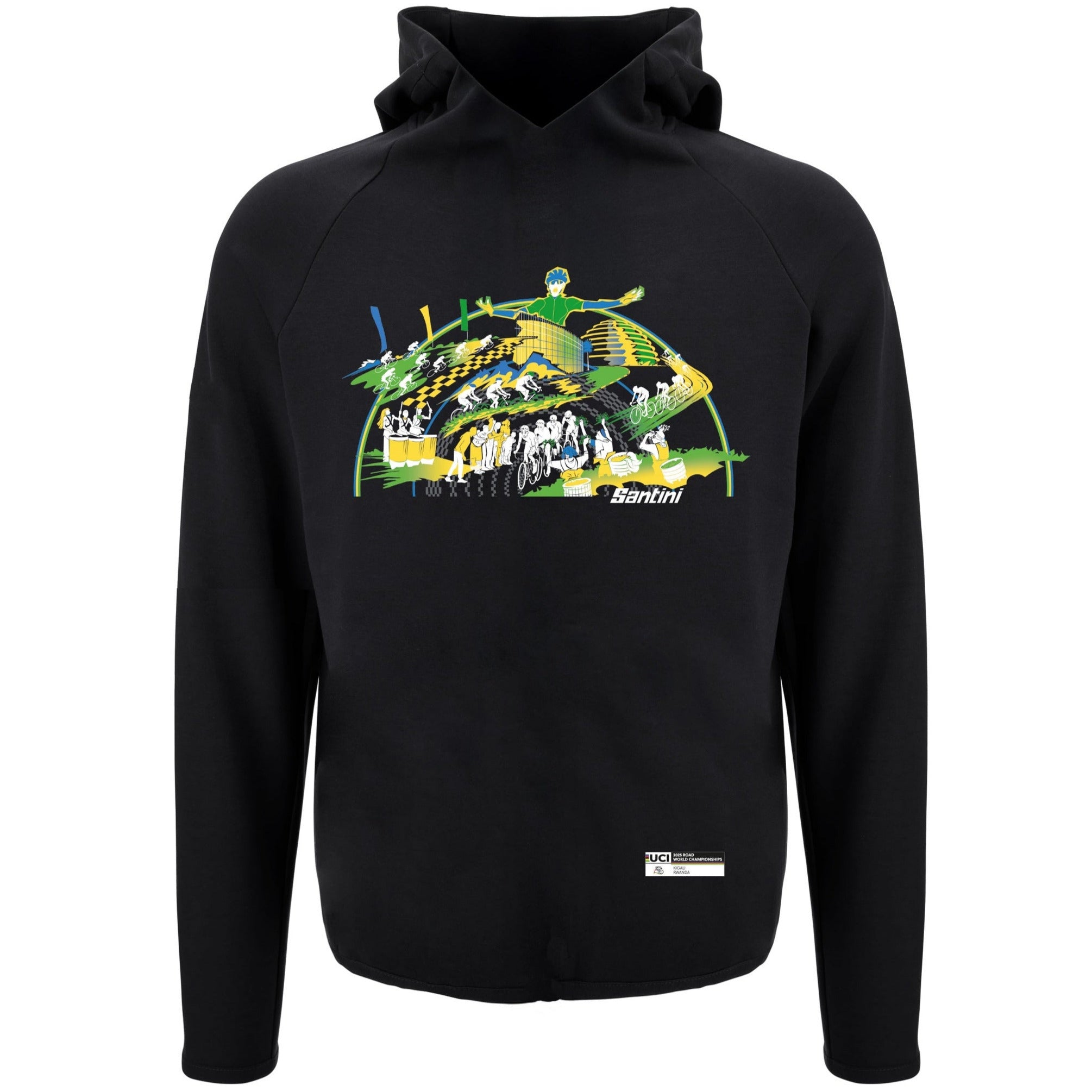 Felpa Santini UCI World Championship Rwanda 2025 - Kigali Santini