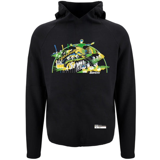 Santini UCI World Championship Rwanda 2025 hoodie - Kigali