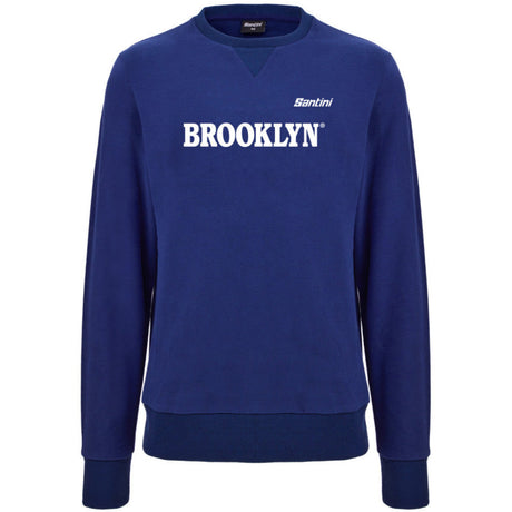 Felpa Santini x Brooklyn - Blu Santini