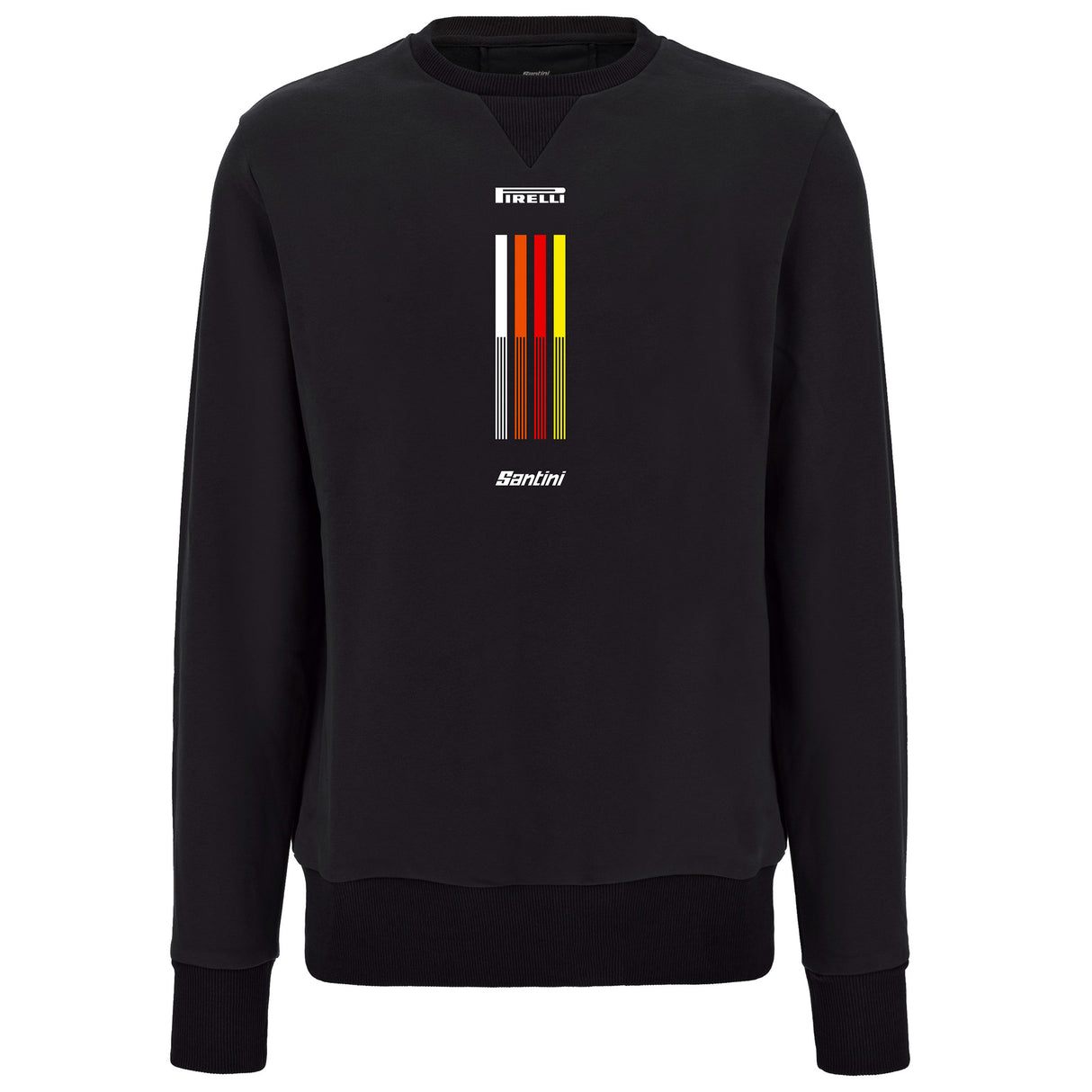 Felpa Santini x PIRELLI Tape - Nero Santini