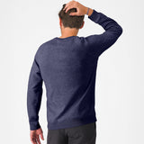 Sweatshirt ohne Kapuze Castelli Logo - Blau