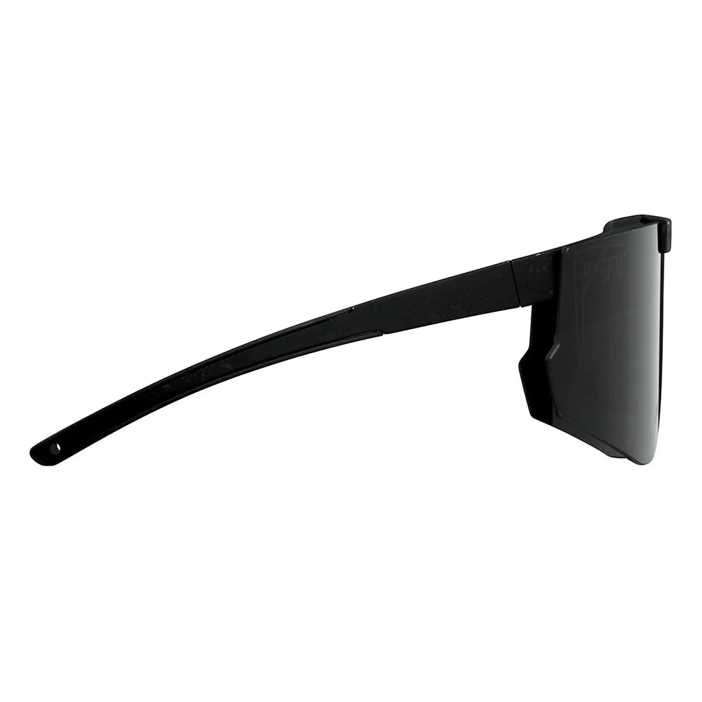 Pit Viper The Blacking Out Flip-Offs 2.0 Wide Sunglasses - Smoke