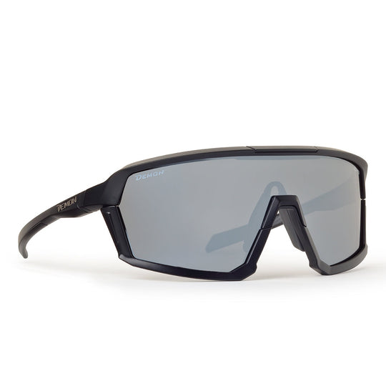 Demon Gravel sunglasses - Matt Black Silver