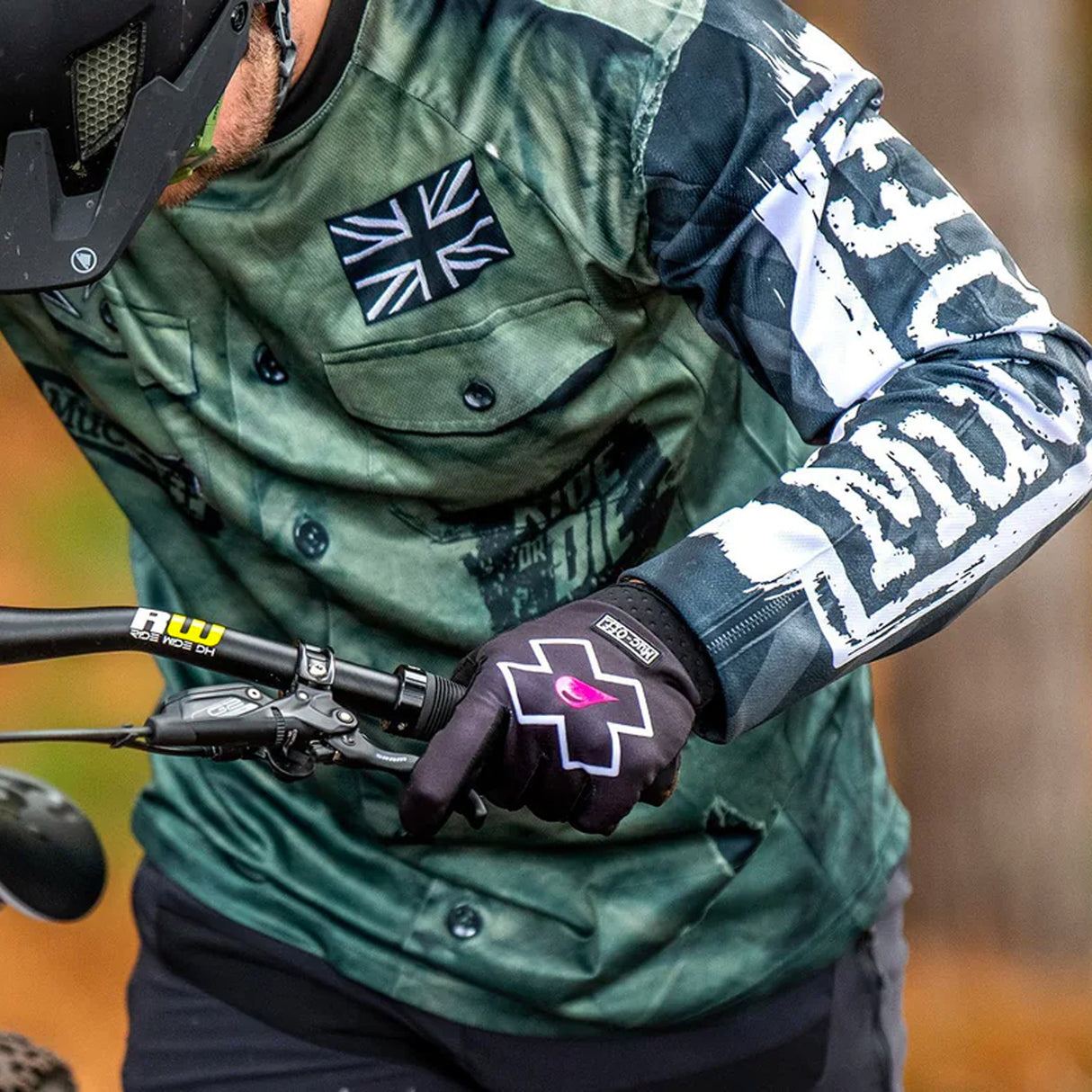 Guanti Mtb Muc-Off Ride glove - Nero - M