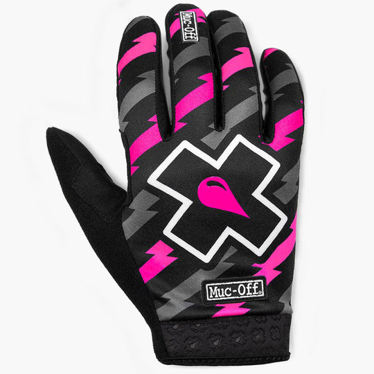 Guanti Mtb Muc-Off Ride glove Bolt - Nero