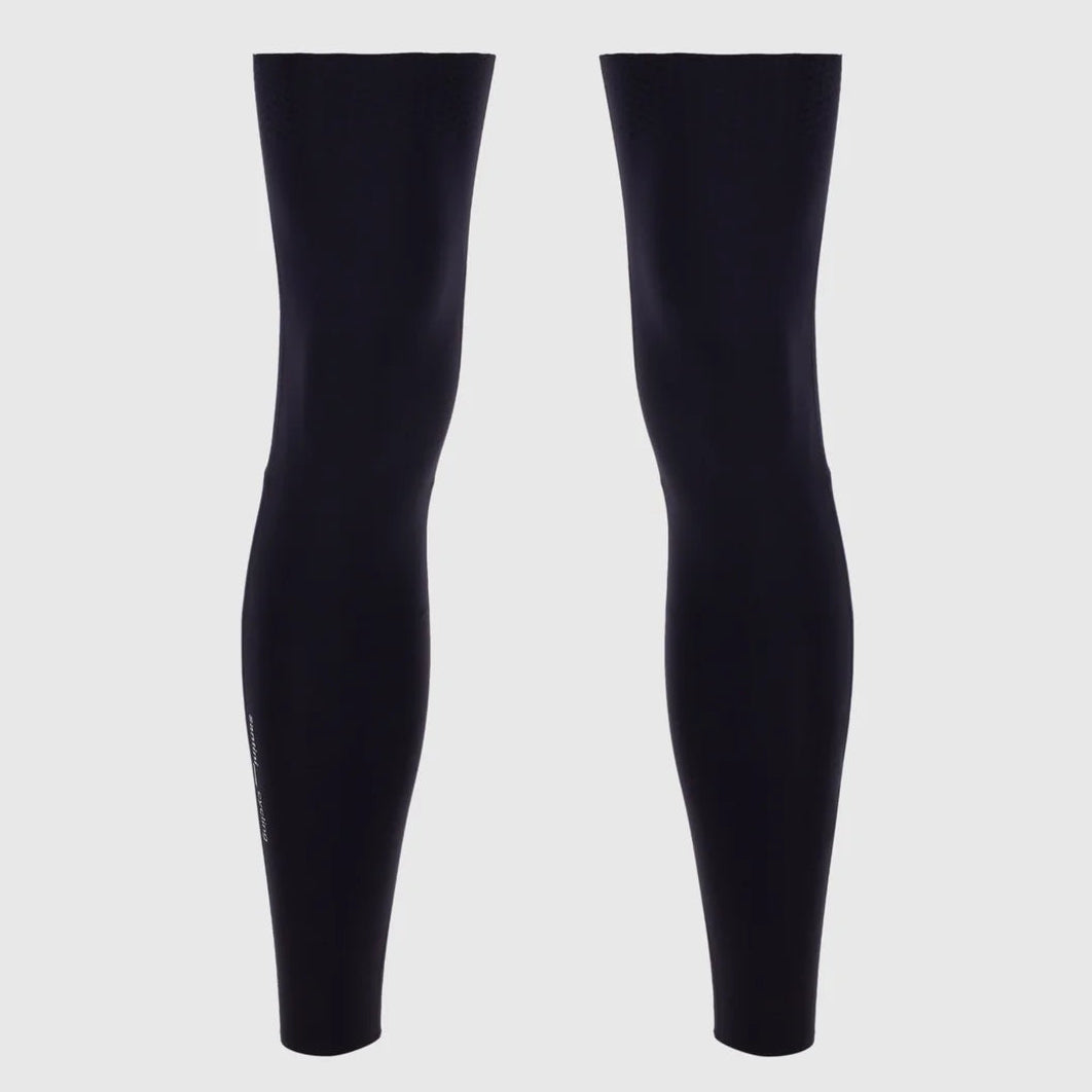 Santini Magic Waterproof leg warmers - Black