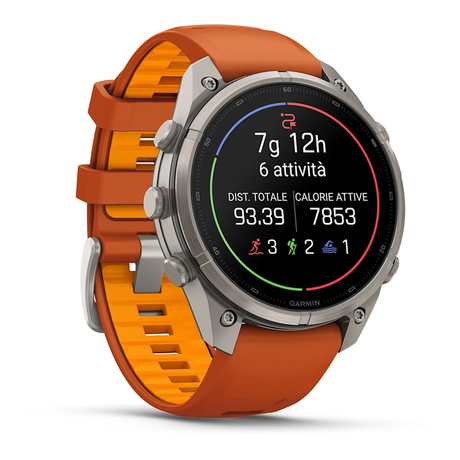 Garmin Fenix 9 Pro 47 mm inReach - Grigio Arancio Garmin