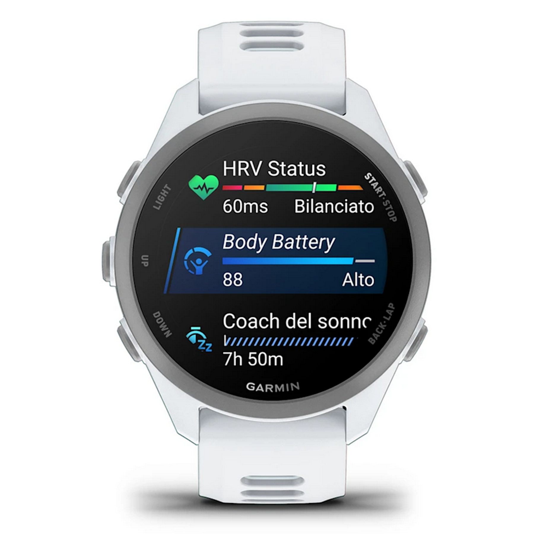 Garmin Forerunner 170 Music - Bianco Garmin
