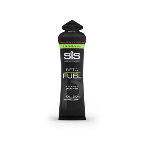 Gel Pack SiS Beta Fuel + Electrolyte 6x60ml - Rasberry & Lemon SiS