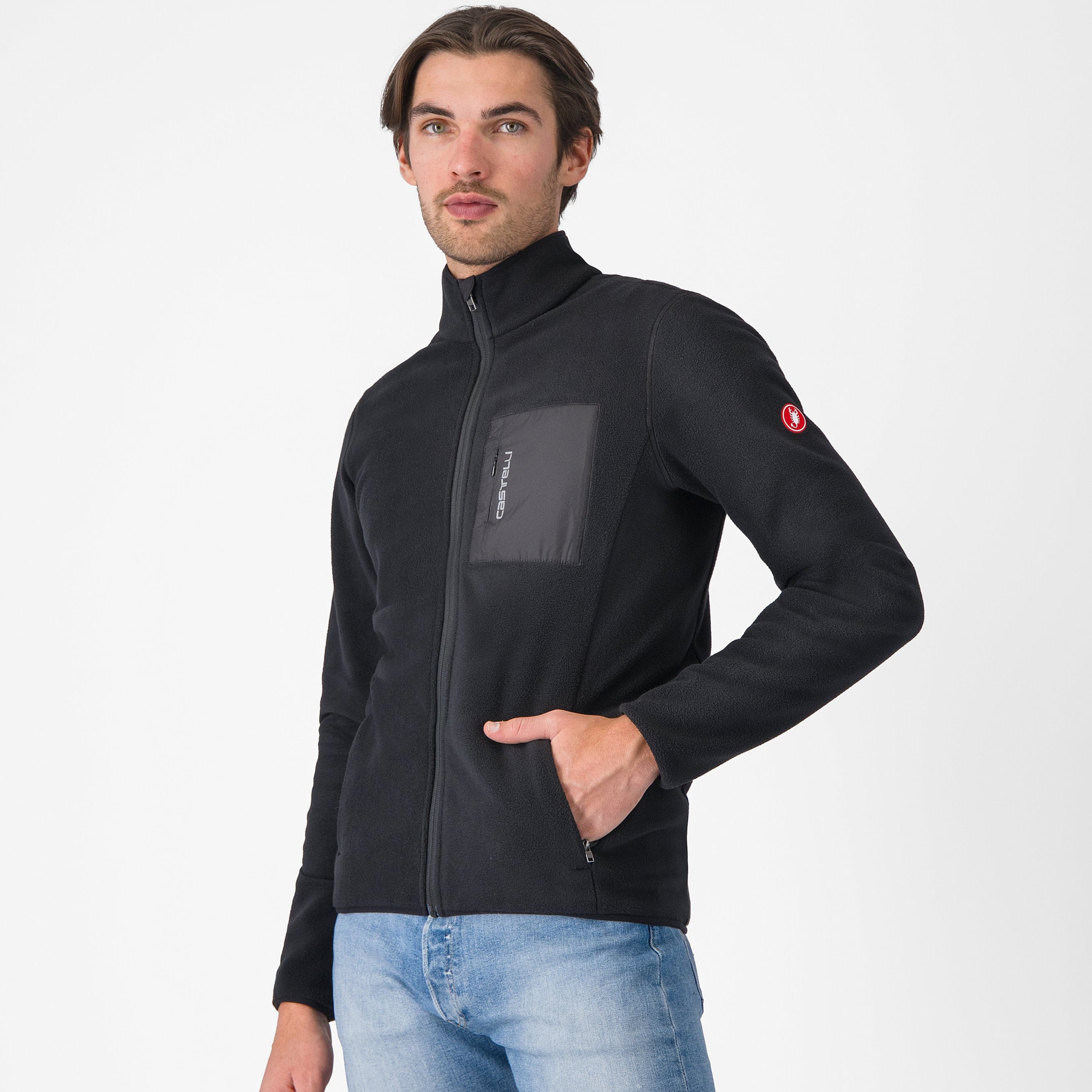Giacca Castelli Classico Fleece - Nero Castelli