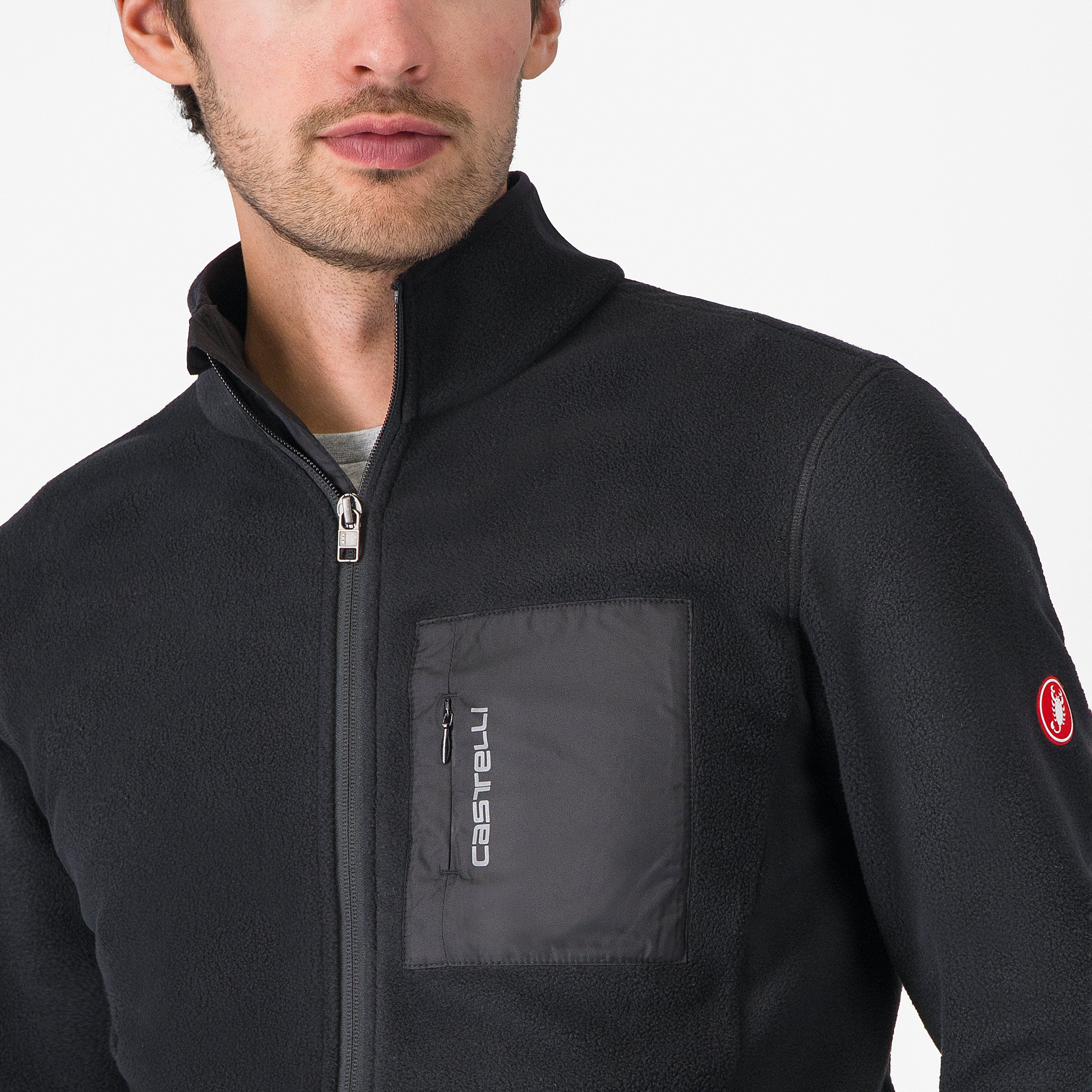 Giacca Castelli Classico Fleece - Nero Castelli