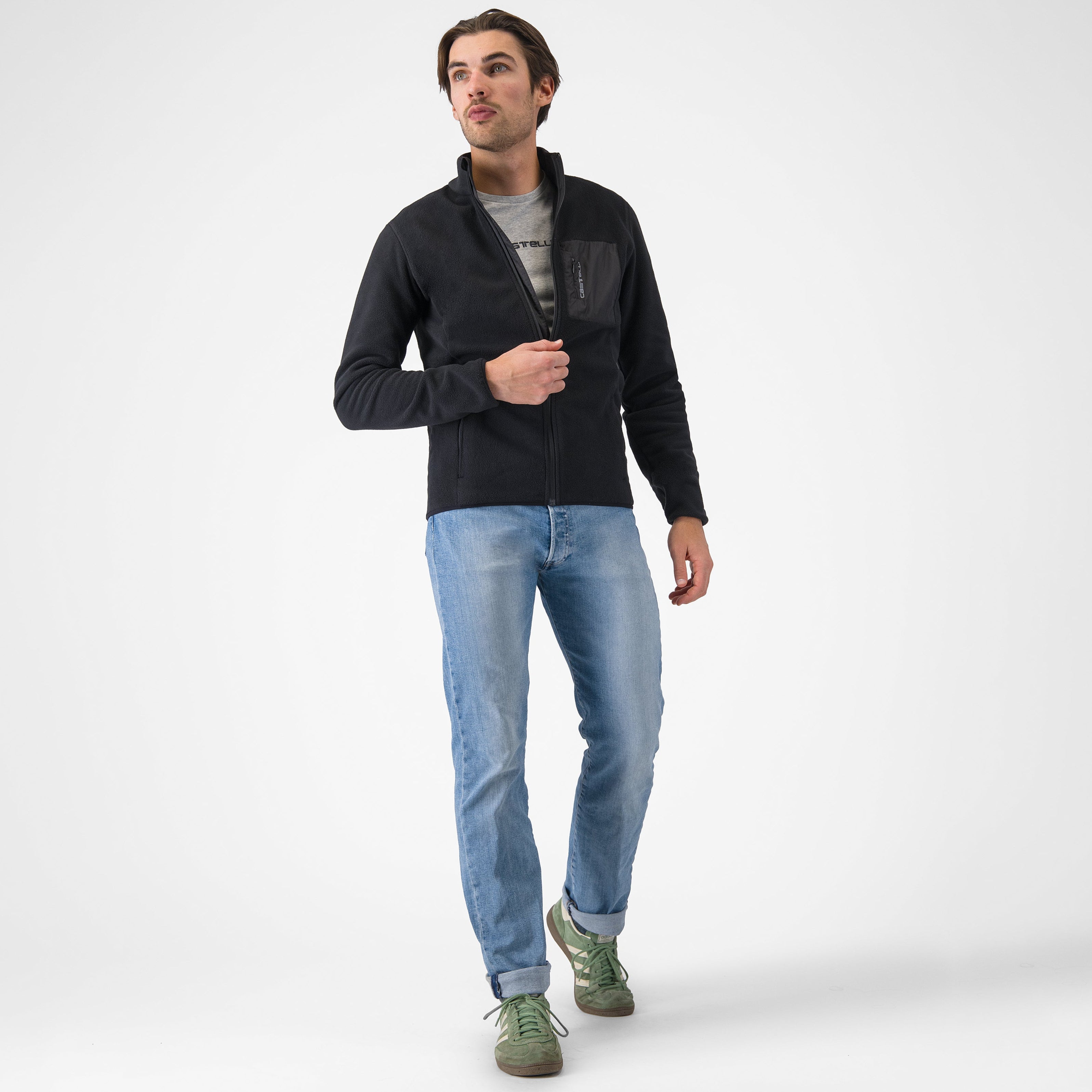 Giacca Castelli Classico Fleece - Nero Castelli