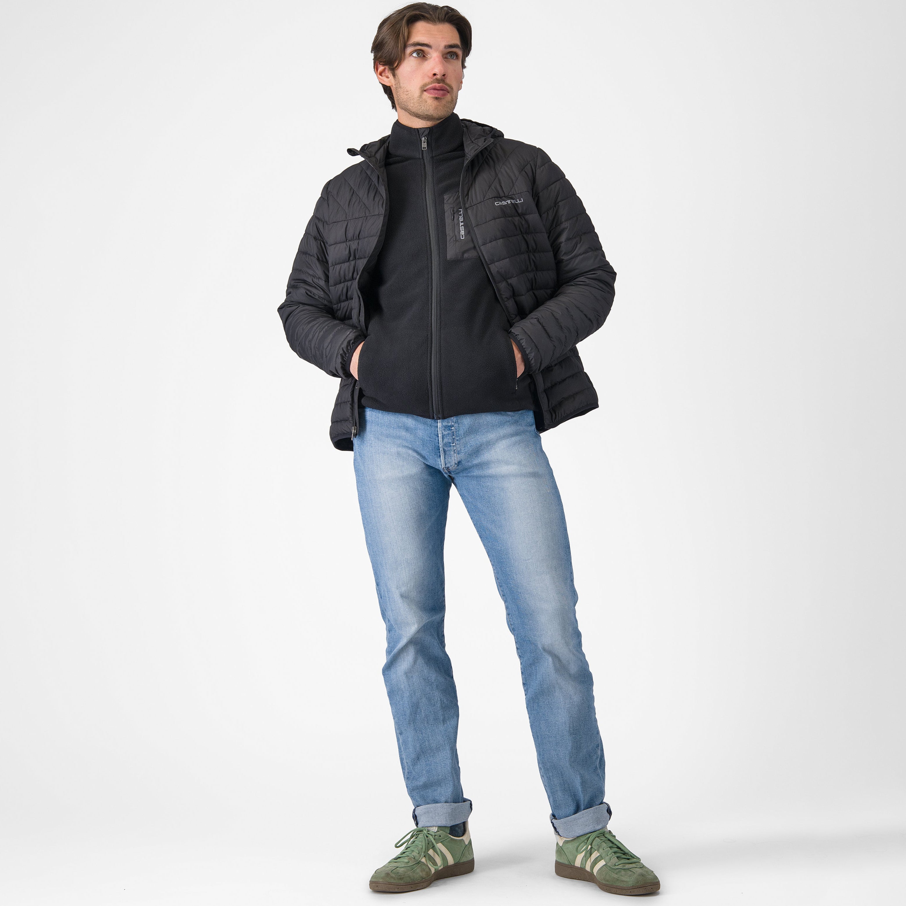 Giacca Castelli Classico Puffy - Nero Castelli