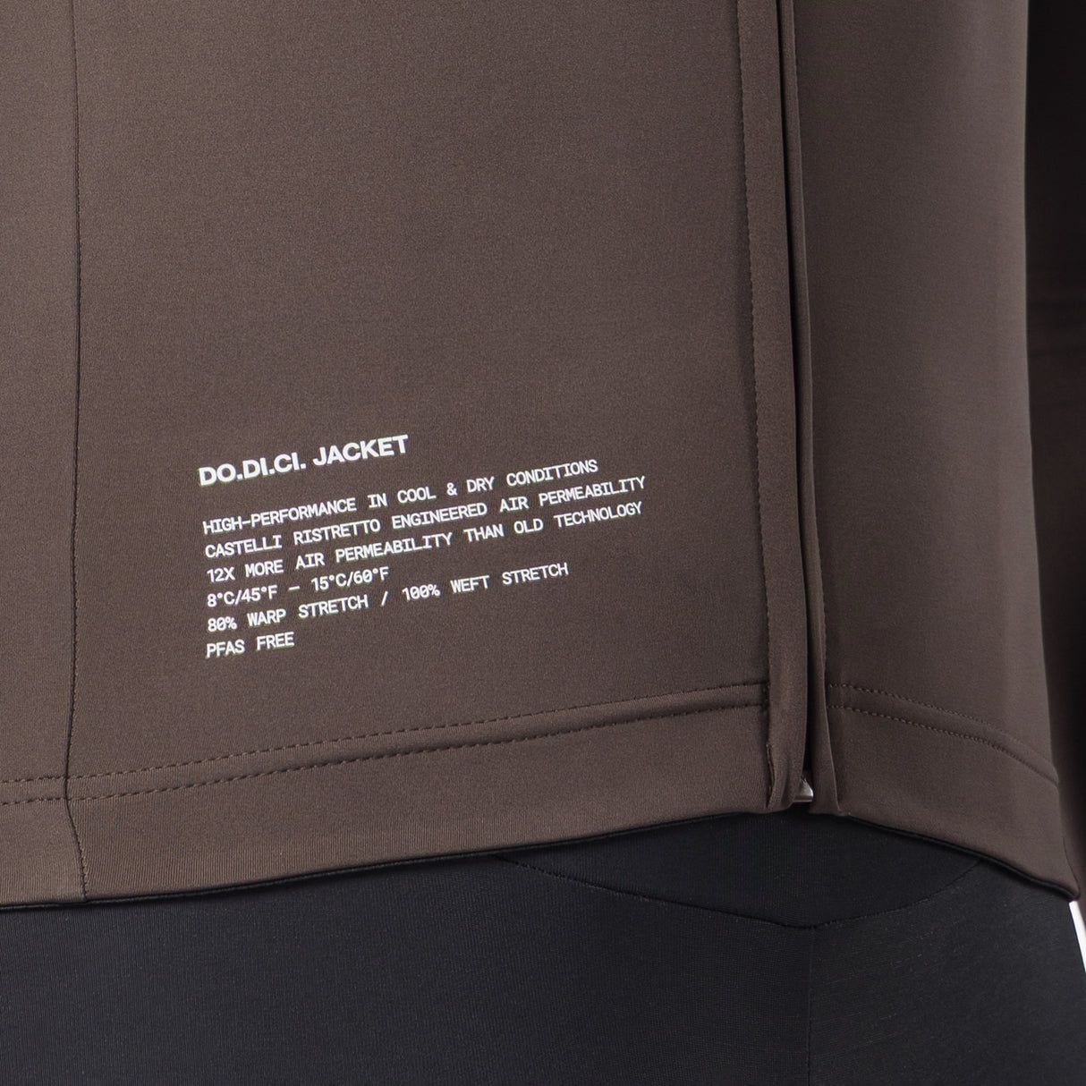 Castelli DO.DI.CI jacke - Braun