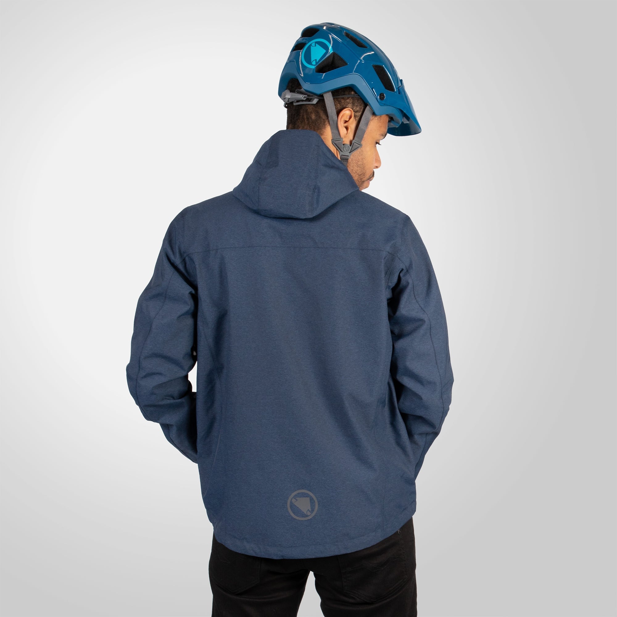 Giacca Endura Hummvee Waterproof Hooded - Blu Endura