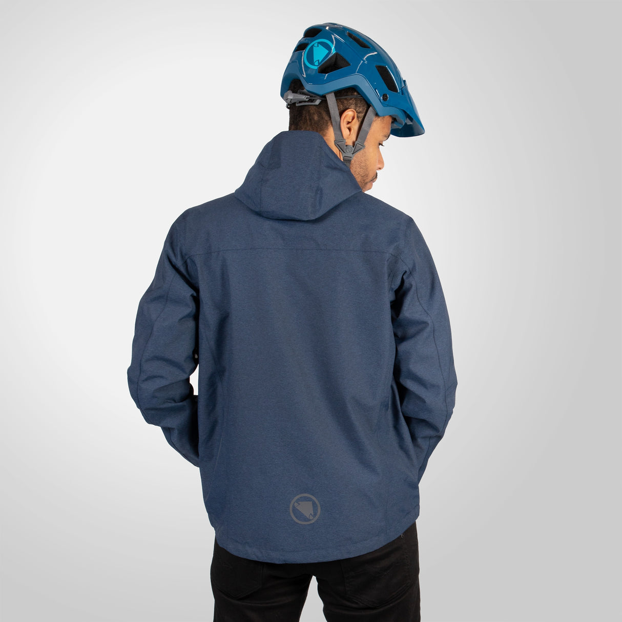 Giacca Endura Hummvee Waterproof Hooded - Blu Endura