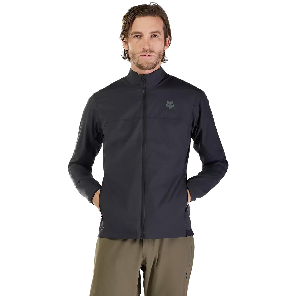 Giacca Fox Ranger Wind Zip - Nero Fox