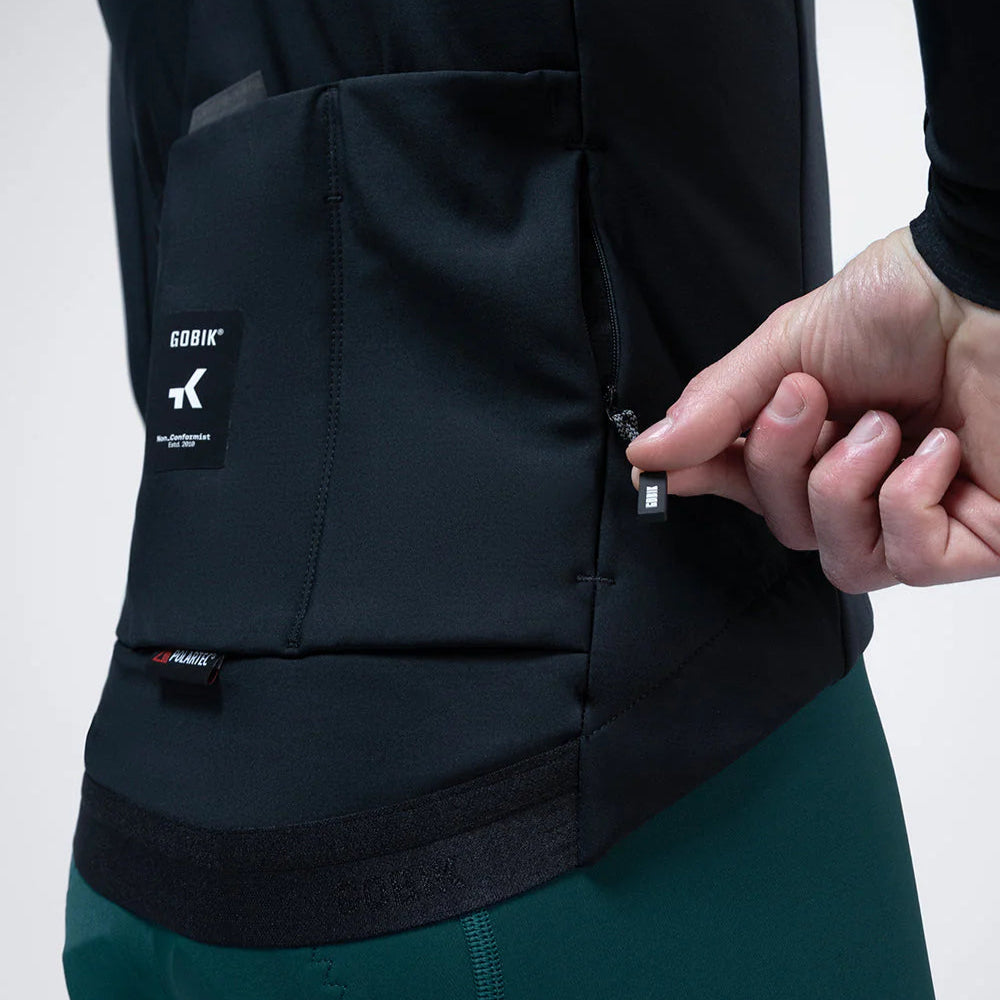 Giacca Gobik Skimo Solid Ink - Nero Gobik