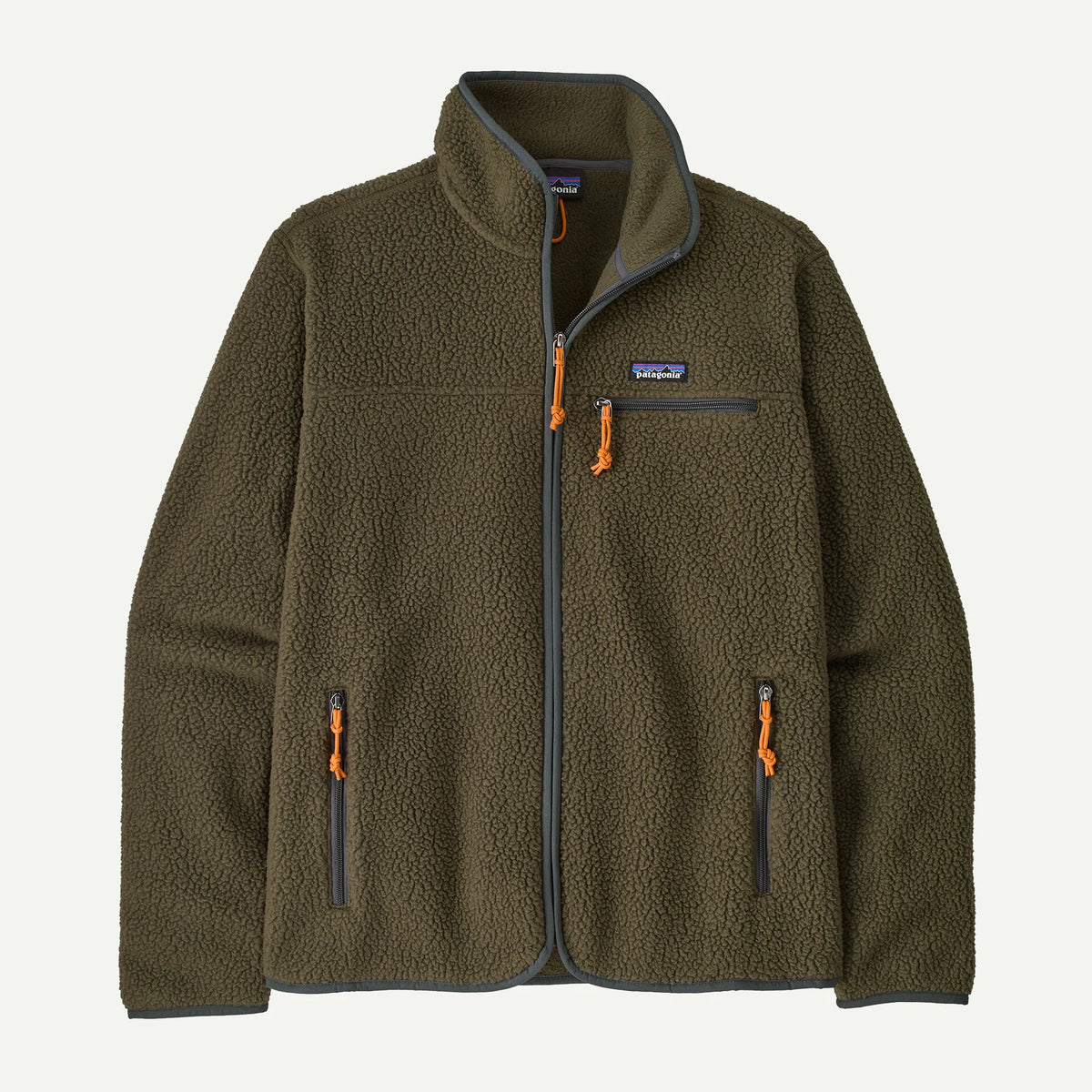 Giacca Patagonia Retro Pile Fleece - Verde scuro Patagonia