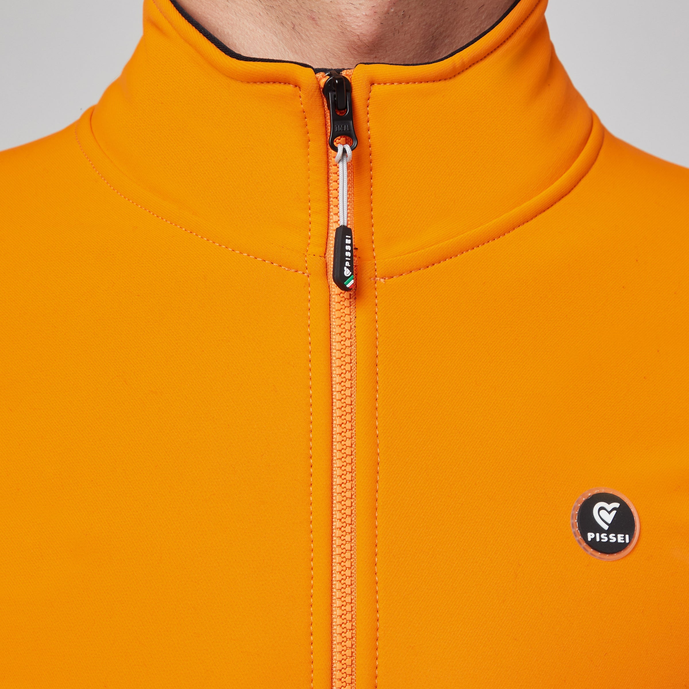 Giacca Pissei Prima Pelle Heavy - Arancio Pissei