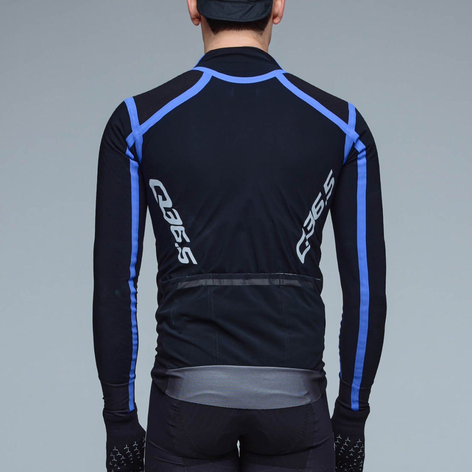 Q36.5 Pro Cycling Team Vampire Shell jacket - Black