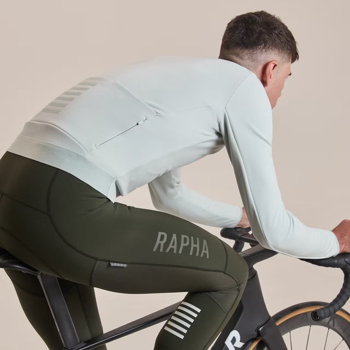 Giacca Rapha Pro Team Thermal - Grigio Rapha