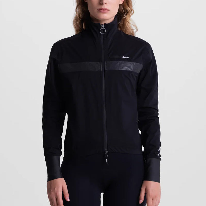 Santini Magic Plus Waterproof jacke - Schwarz
