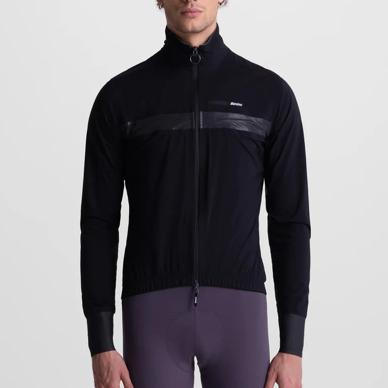 Santini Magic Plus Waterproof jacke - Schwarz