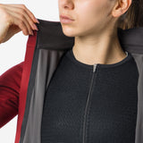 Chaqueta mujer Castelli Alpha 150 - Rojo