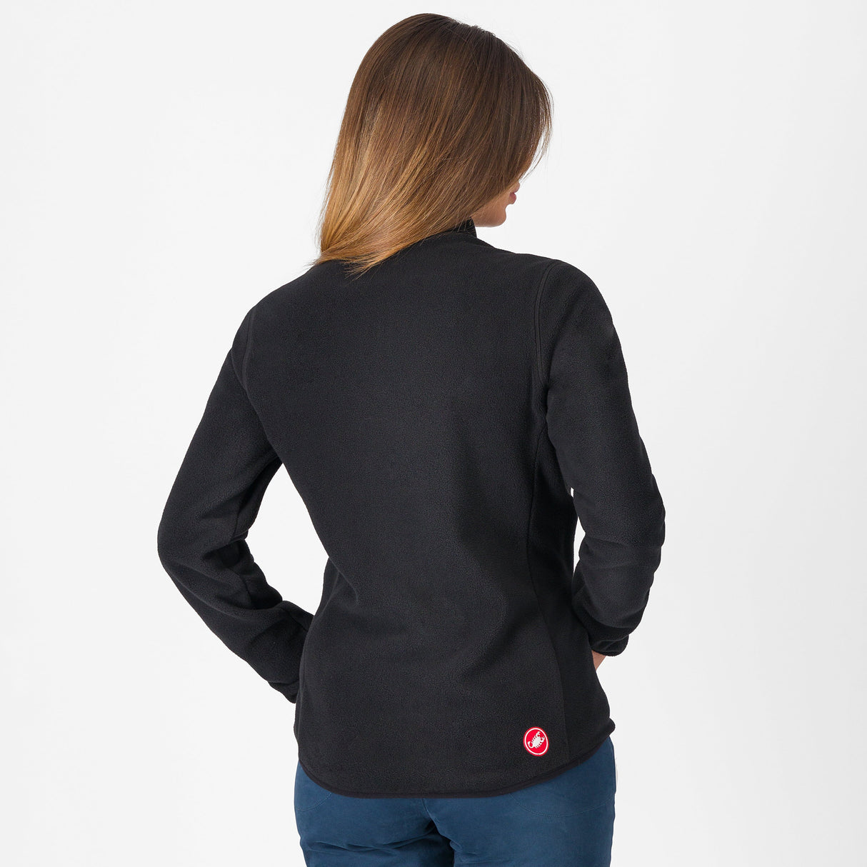 Giacca donna Castelli Classico Fleece - Nero Castelli