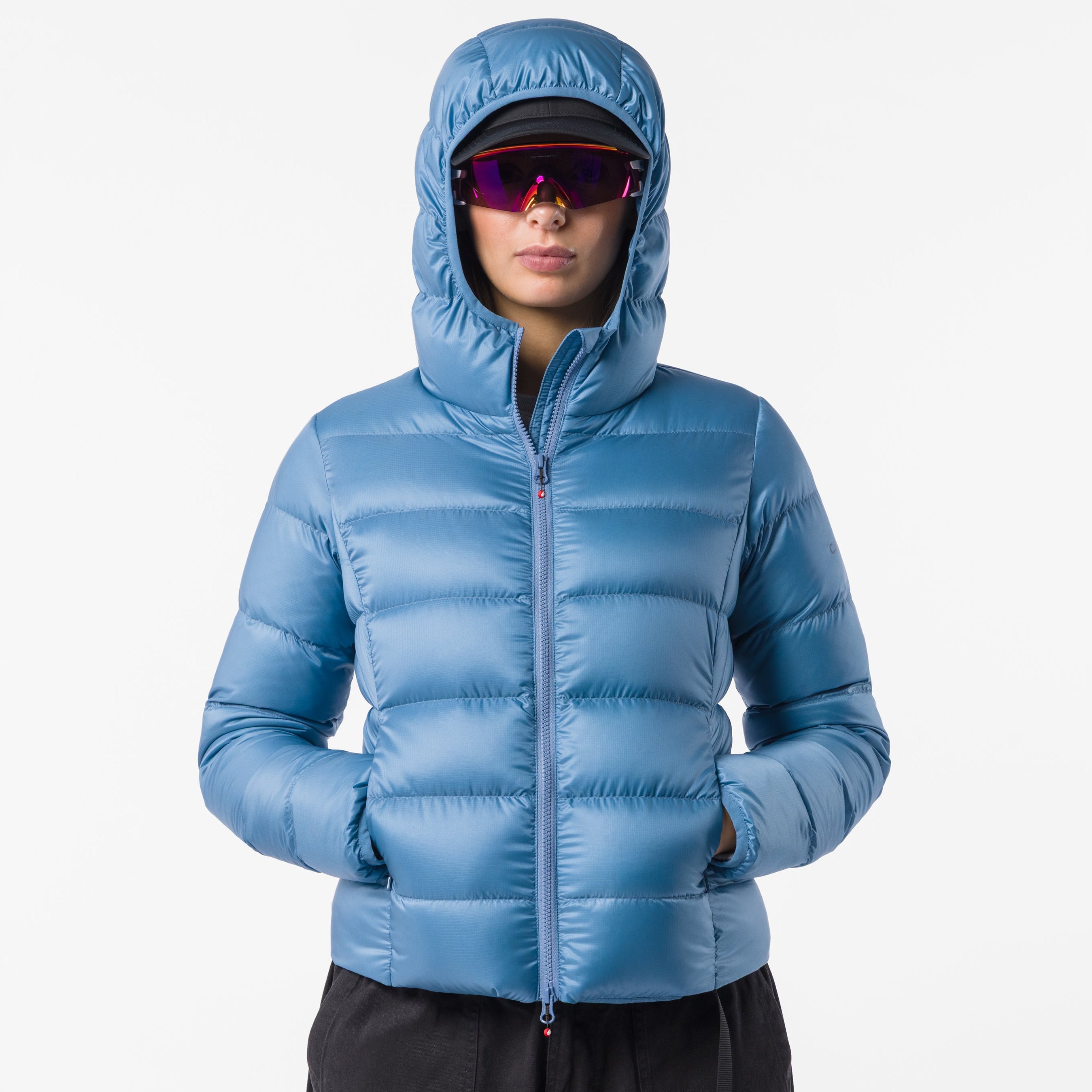 Veste femme Castelli Down Puffer - Bleu