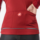 Castelli Entrata 2 frau jacke - Rot