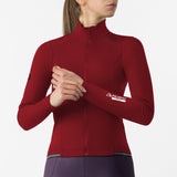 Castelli Espresso 2 frau jacke - Rot