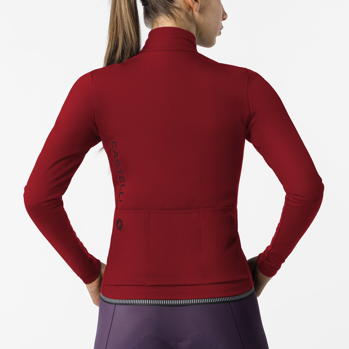 Castelli Espresso 2 frau jacke - Rot