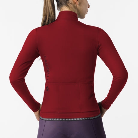 Veste femme Castelli Espresso 2 - Rouge