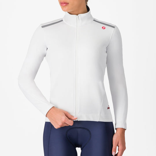 Chaqueta mujer Castelli Espresso Air - Blanco