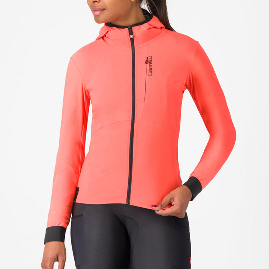 Chaqueta mujer Castelli Fly Unltd - Rosa