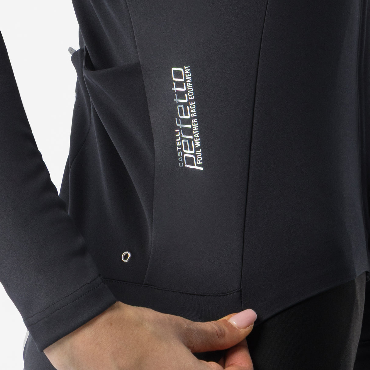 Castelli Perfetto 4 frau jacke - Schwarz
