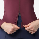 Castelli Sweetspot frau jacke - Bordeaux