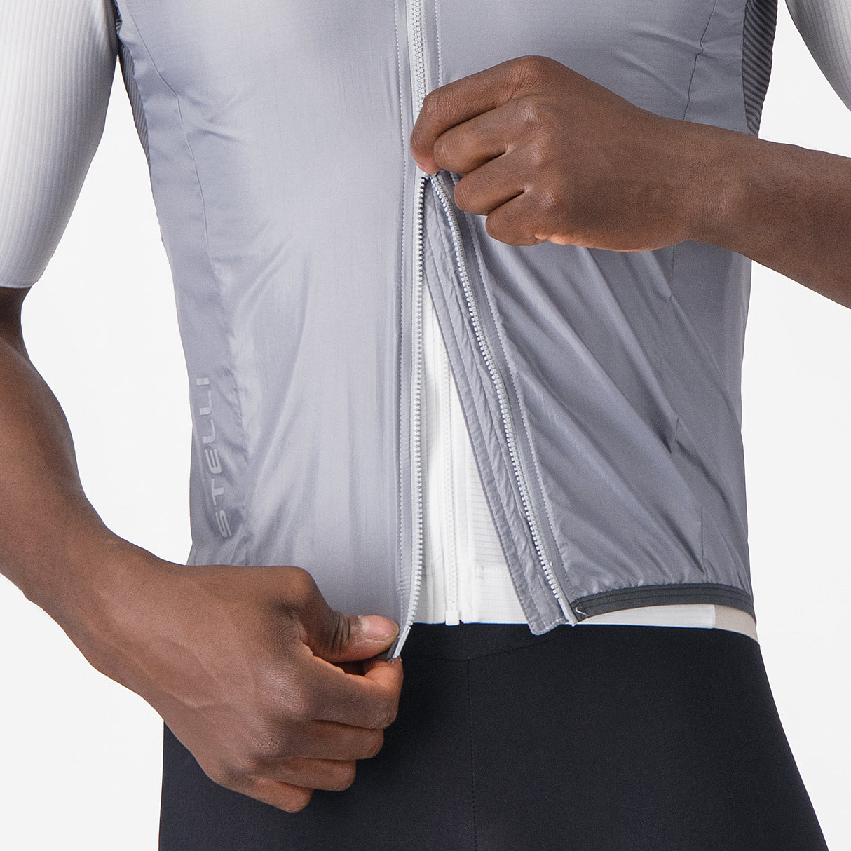 Gilet Castelli Aria 2 - Gris clair