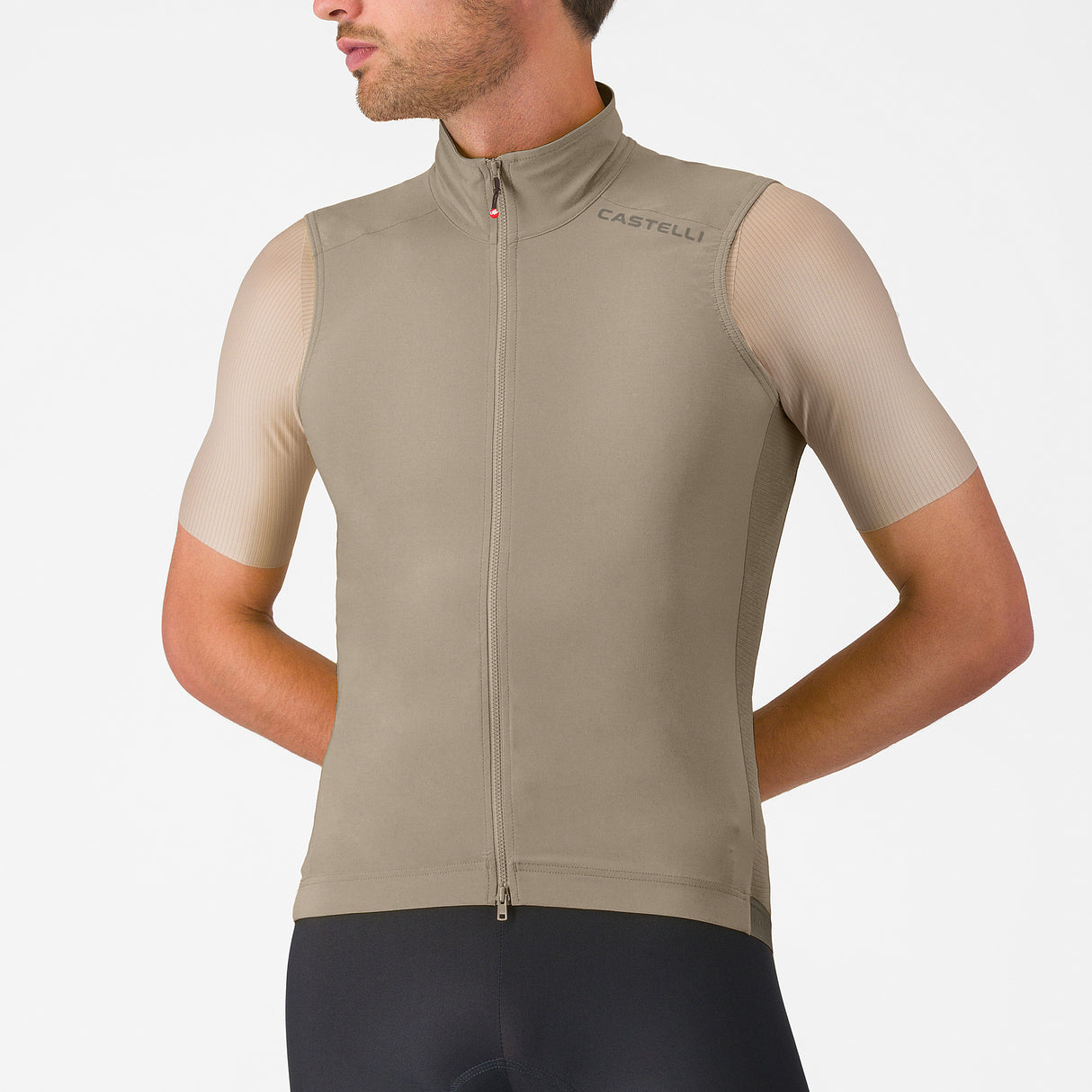 Gilet Castelli Espresso 2 - Beige Castelli