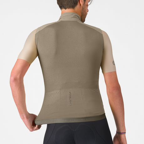 Gilet Castelli Espresso 2 - Beige Castelli