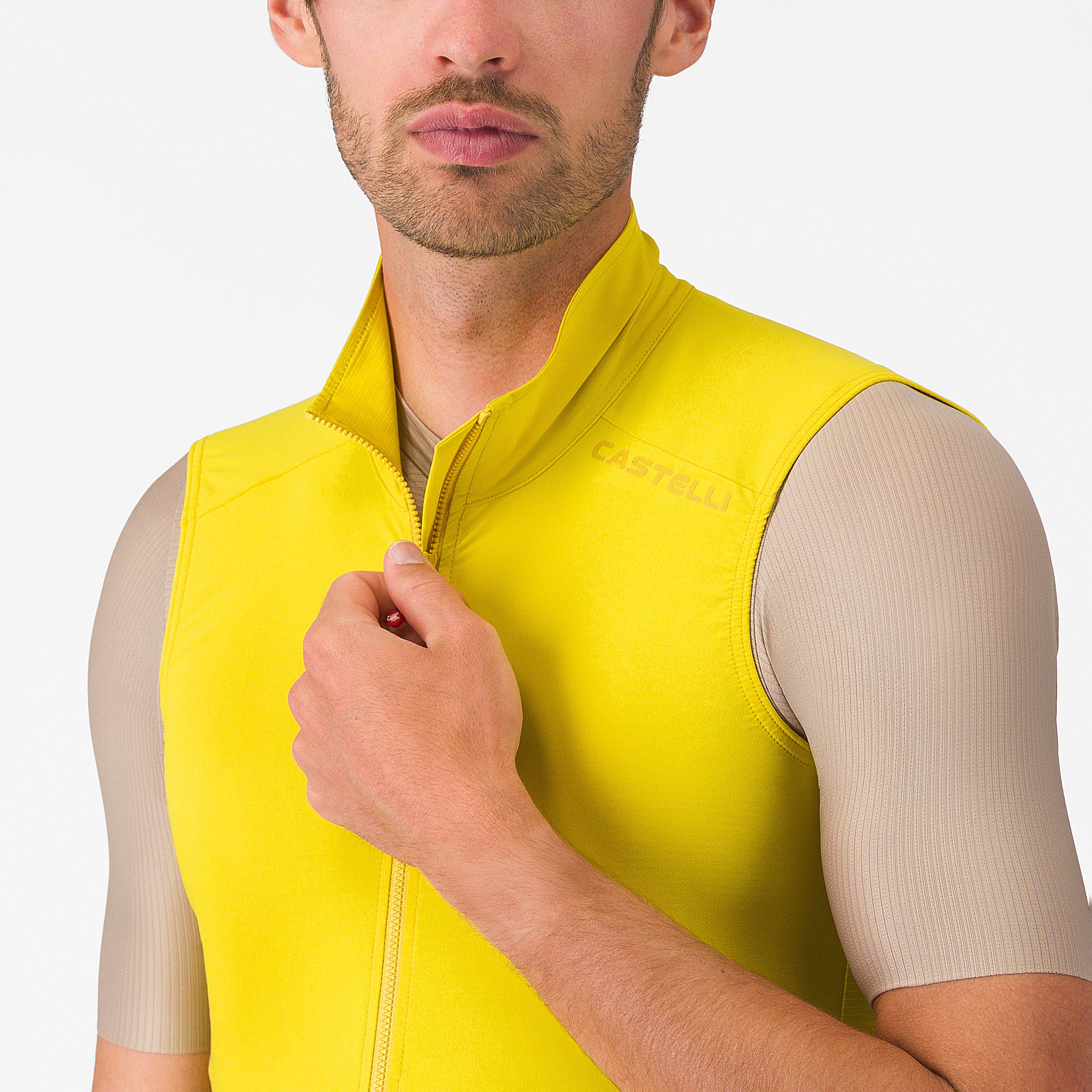 Gilet Castelli Espresso 2 - Giallo Castelli
