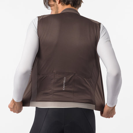 Castelli Espresso 2 weste - Braun